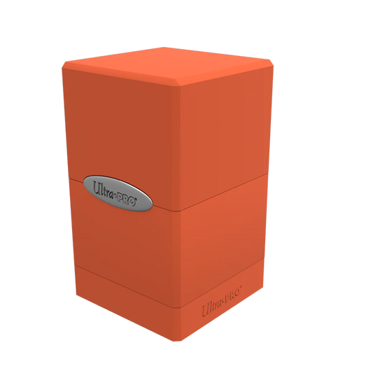 Ultra Pro Satin Tower Deck Box 100+ (Arancione)